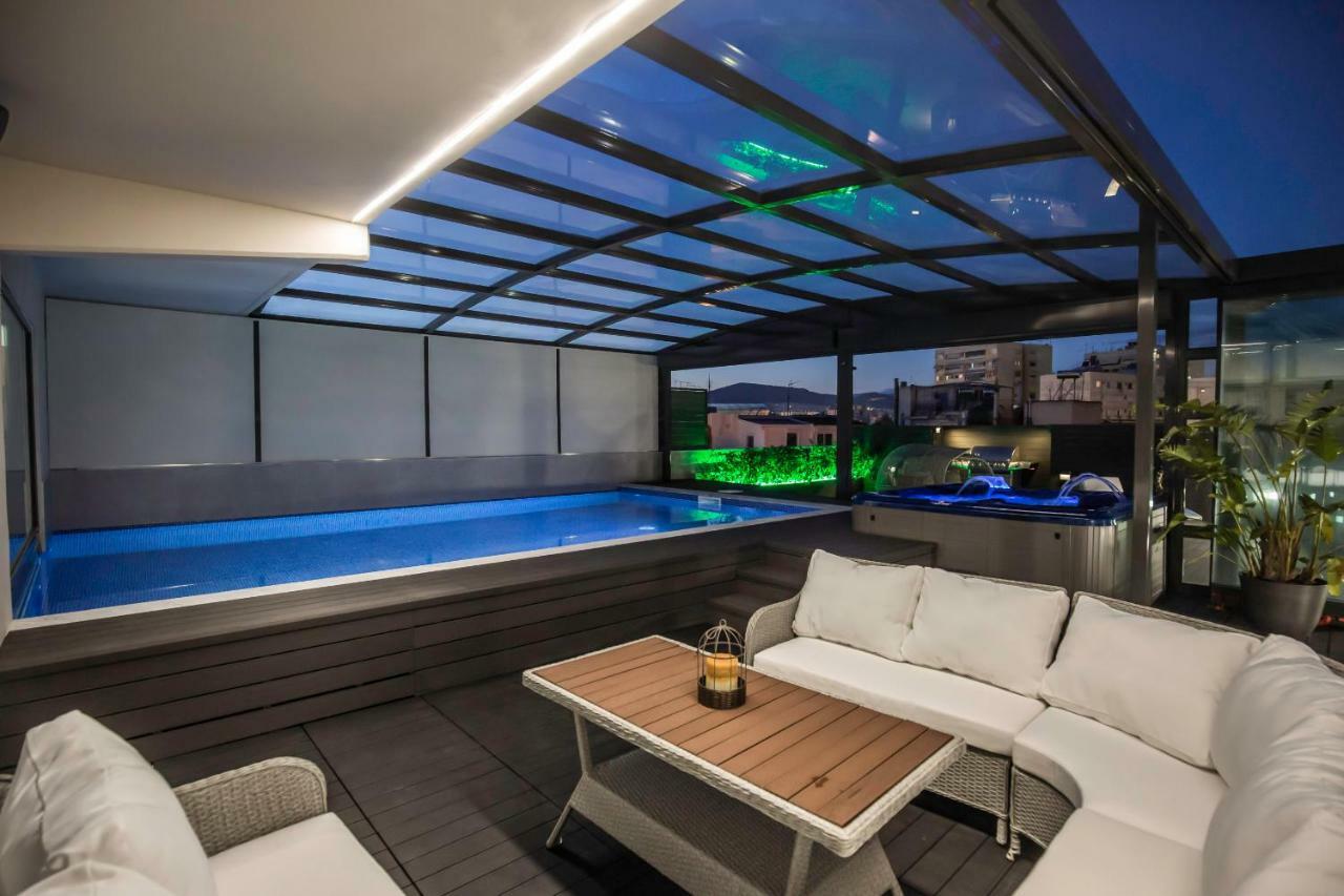 Zambelis Athens Penthouse Spa Exteriér fotografie