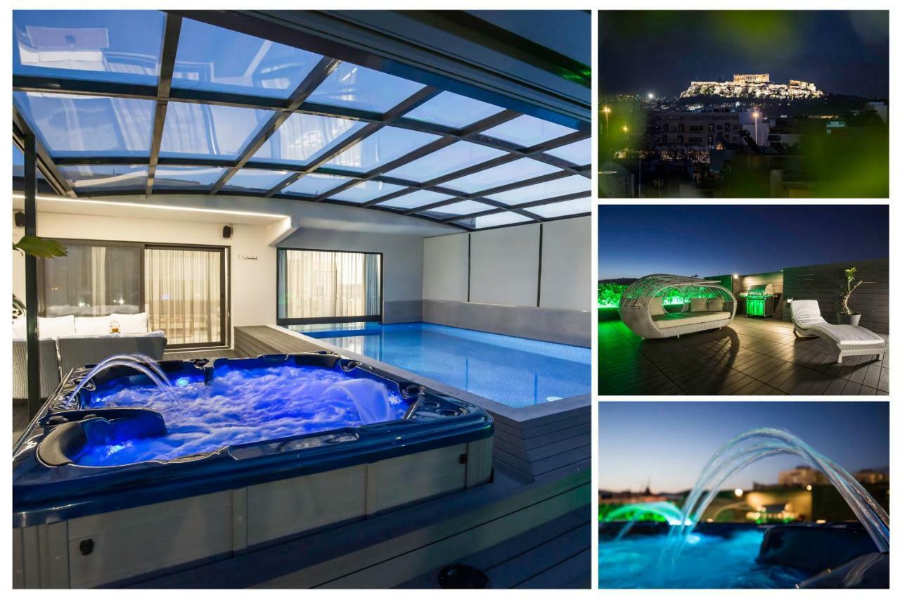 Zambelis Athens Penthouse Spa Exteriér fotografie